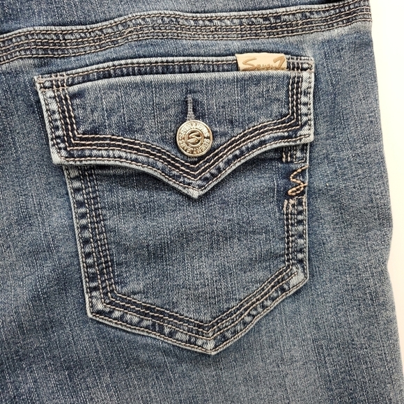 Seven7 jean shorts size 14 - Picture 4 of 6